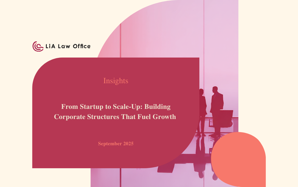 From Startup to Scale-Up: Building Corporate Structures That Fuel Growth